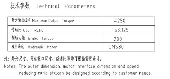 回轉減速機JHF66