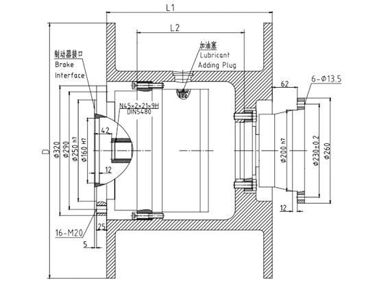 卷揚減速機JQL280